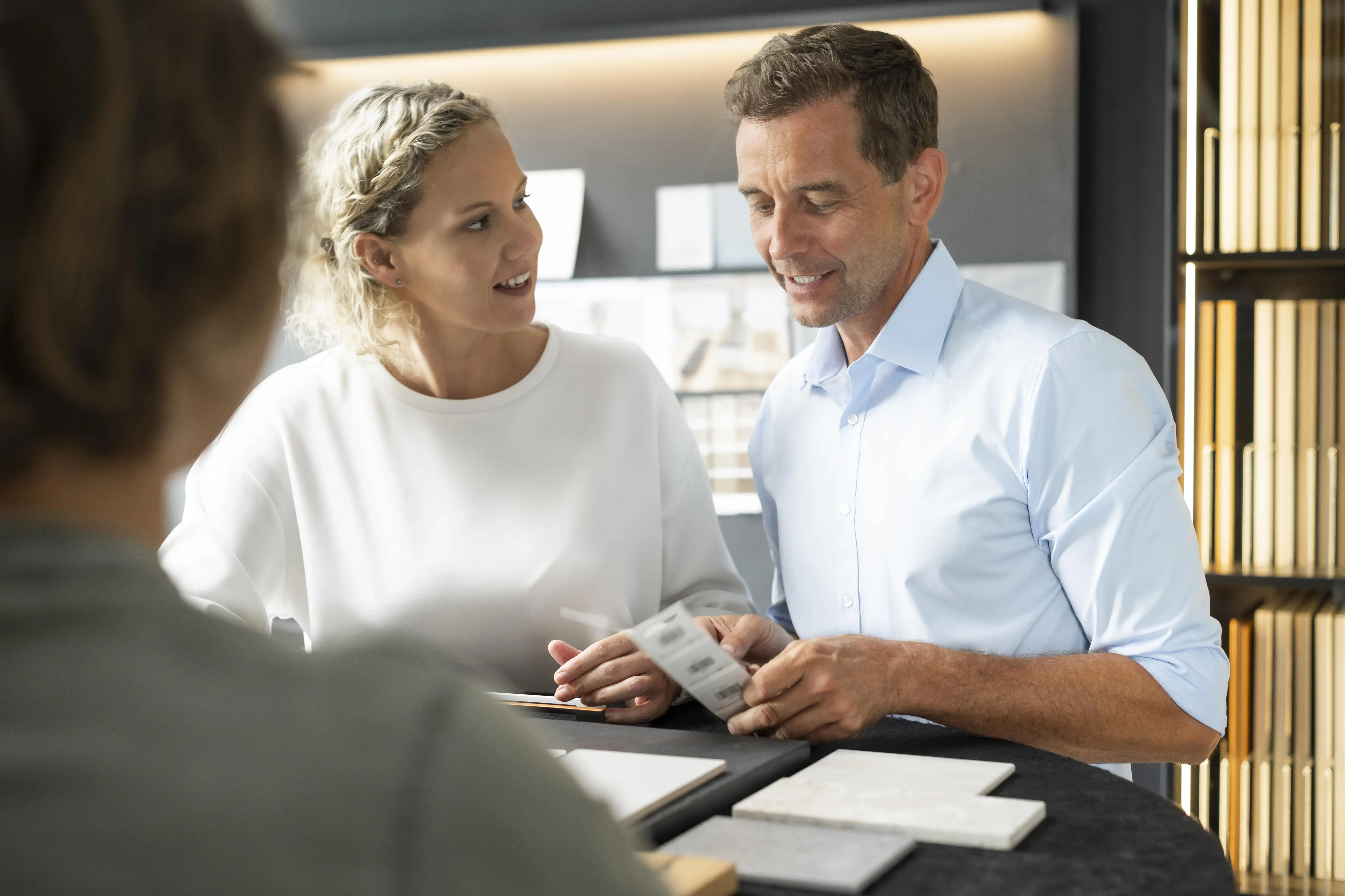 Werbemotiv GK zu Beratung Mann und Frau Küchenplanung