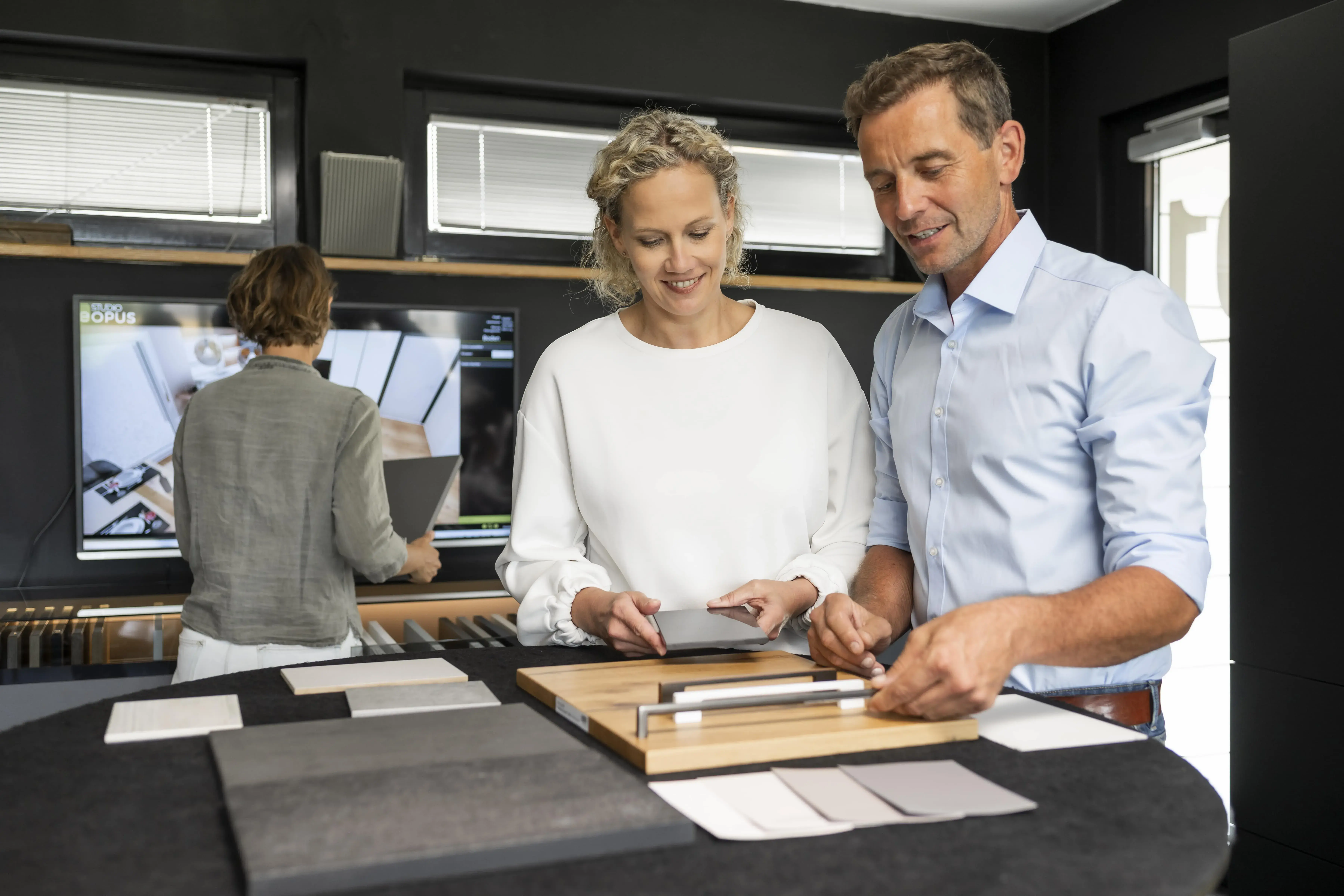 Werbemotiv GK zu Beratung Mann und Frau Küchenplanung